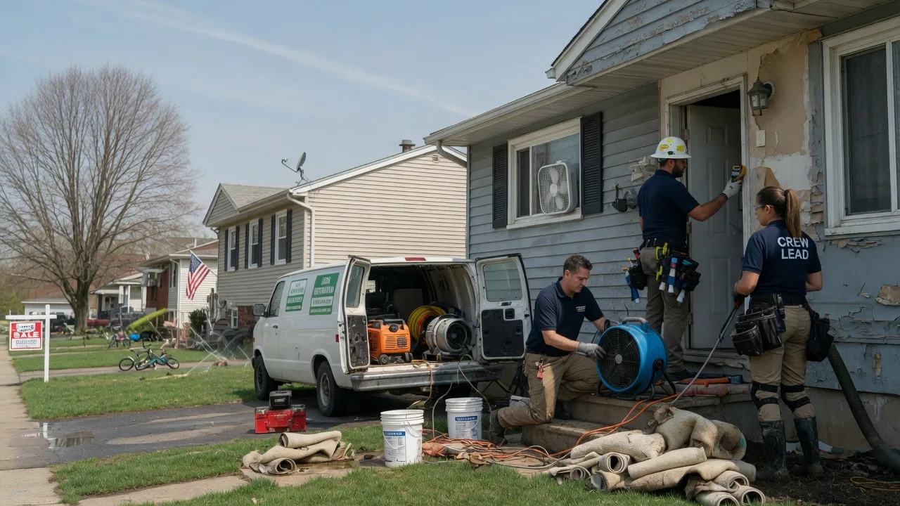 Flood Cleanup in Breckenridge, MI near me
