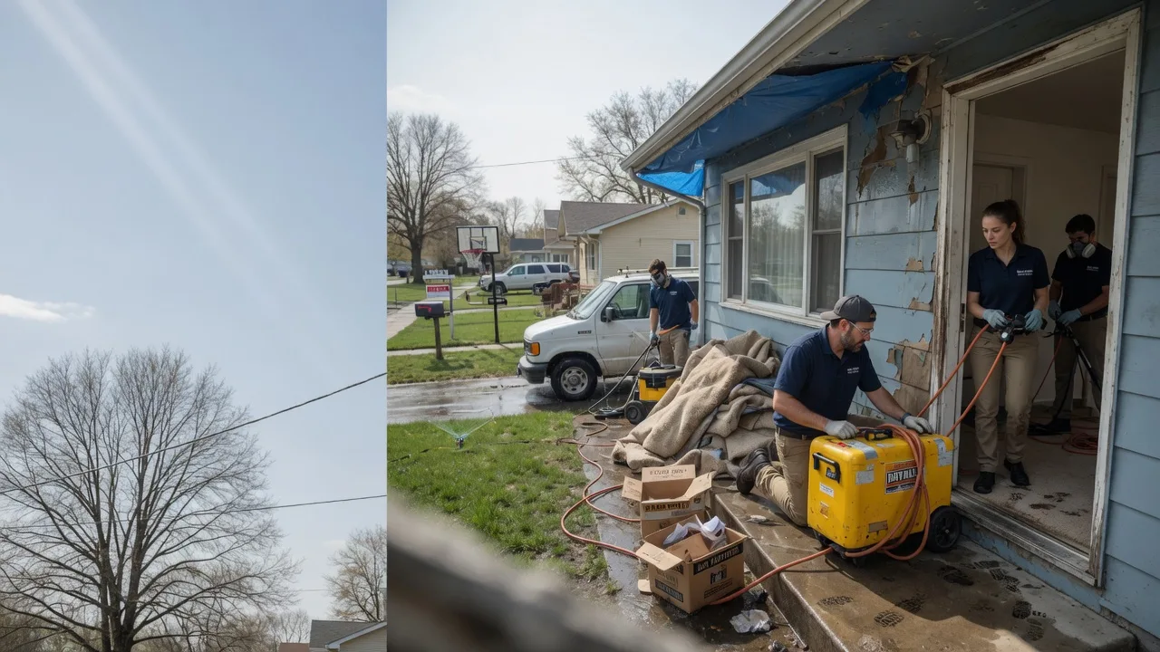 Basement Flood Cleanup in Breckenridge, MI near me